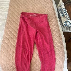 Outdoor voices pink leggings. Size M